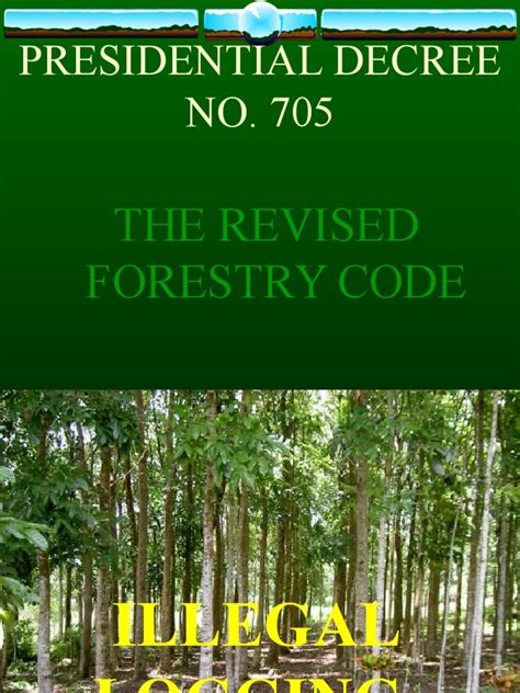 pd 705 revised forestry code